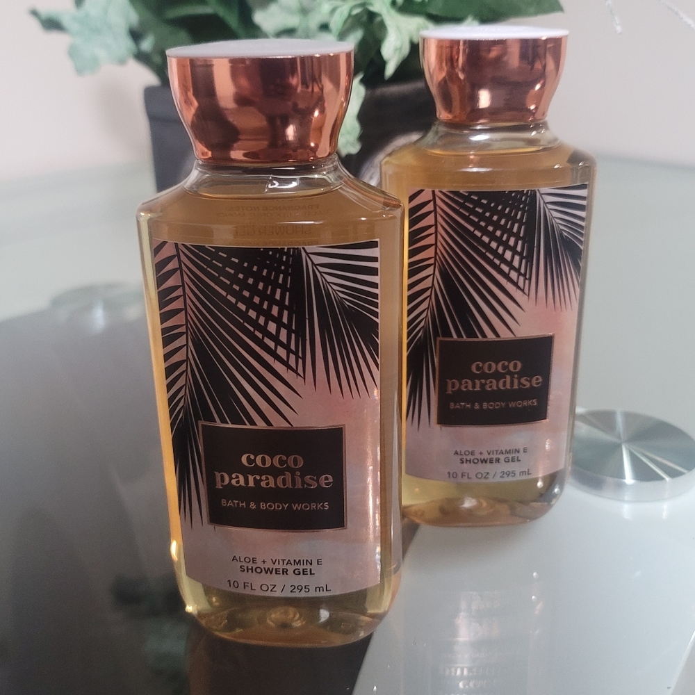 B&BW Coco Paradise Shower Gel 2pk (NWT)